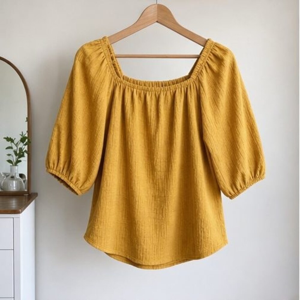 Mauve Pleated Blouse